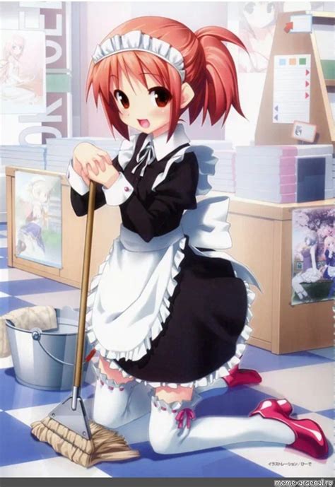 Create Meme Anime Maid Cleaning Up Anime Maid Lolly Maids Anime