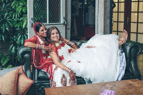 Get An Inside Look At This Stunning Lesbian Indian Wedding Updated Lesbian Wedding Wedding