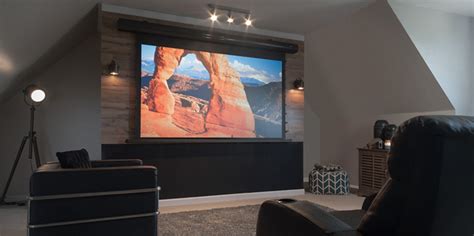 I did a wall projector screen once. How can I get a 100" screen without paying a fortune?
