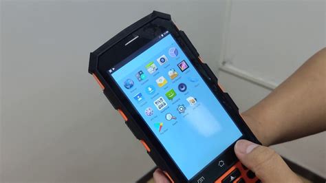Bq A08 Android Handheld Pda 2d Honeywell N6603 Scanner Test Video Youtube