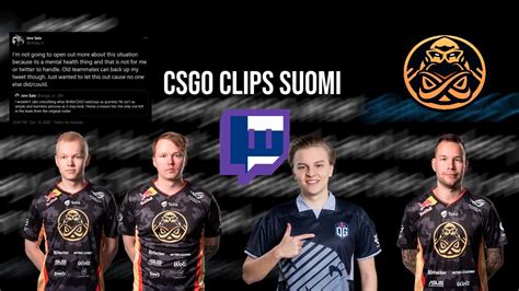 Ence Draama Allu Puhuu Aleksib PenkityksestÄ Csgo Suomi Youtube