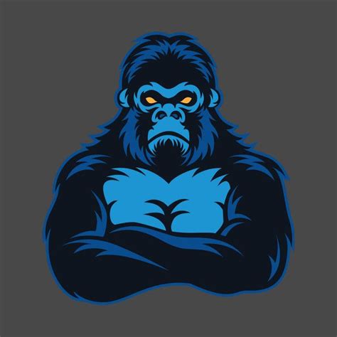 Dofh By Messypandas Gorillas Art Gorilla Wallpaper Monkey Logo
