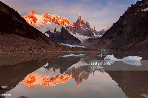 Sunrise At Cerro Torre Patagonia Argentina High Res Stock Photo Getty