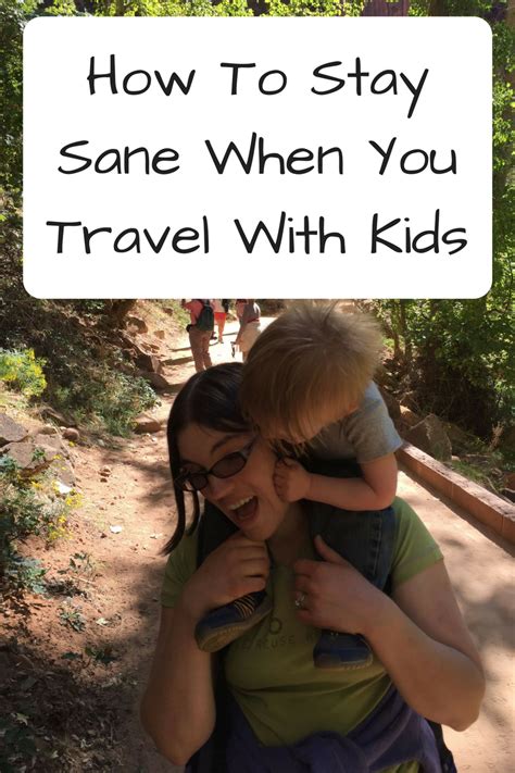 How To Stay Sane When You Travel With Kids