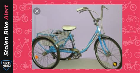 Stolen 1988 Sears Roebuck Free Spirit Tricycle