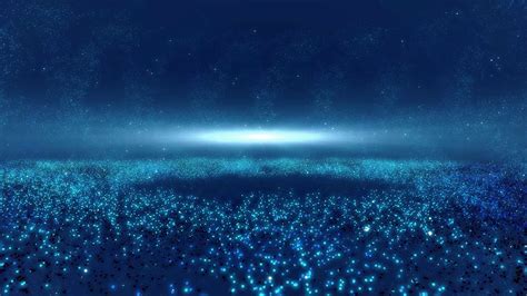 4k Blue Moving Background Stars Ring Space Nebula Aavfx