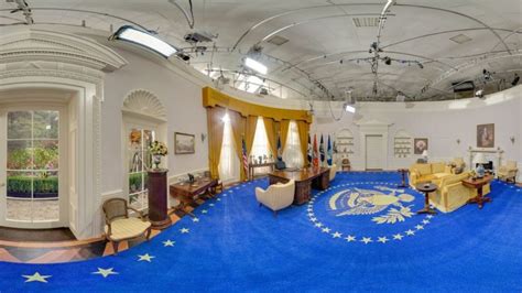 White House The Full Sized Oval Office Replica In Norfolk Bbc News