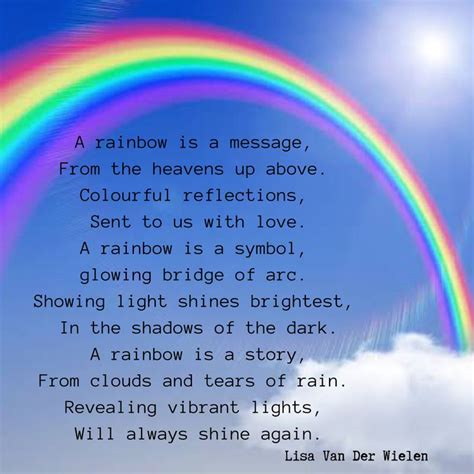 Rainbow Poem In 2021 Rainbow Poem Kids Poems Poems