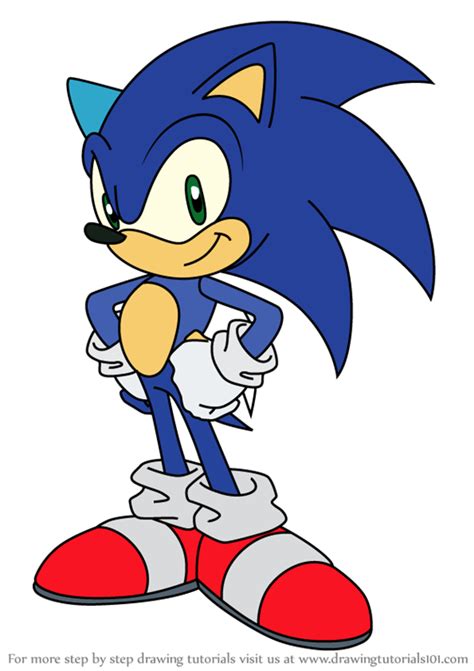 Como Desenhar O Sonic The Hedgehog 13 Passos Simples Em 2022 Desenho