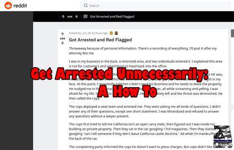 Mistakes That Can Get You Arrested Unnecessarily 2a Cops