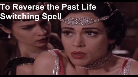 Charmed Spells To Reverse The Past Life Switching Spell Youtube