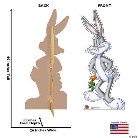 Find Chrismas T Looney Tunes Bugs Bunny Life Size Cardboard Stand Up