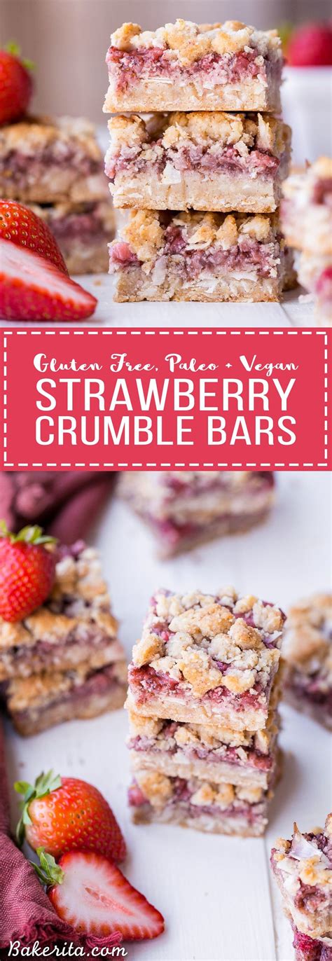 These Strawberry Crumble Bars Have An Irresistible Crust And Crumble