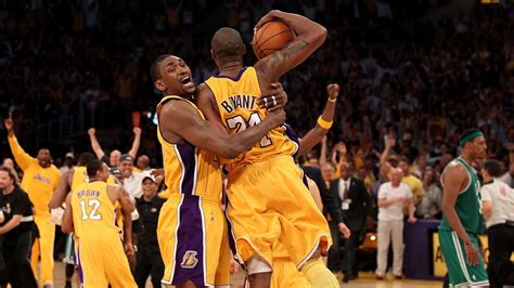 La finale nba 2010 opposent les deux clubs les plus titres en nba : 2010 Finals Look Back : Los Angeles Lakers vs Boston ...