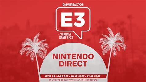 Nintendos E3 Direct What We Expect To Seehope To See Gamereactor