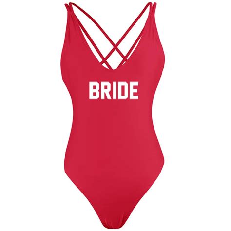 buy niumo new women sexy swim bandages bride letter printing bathing beachwear