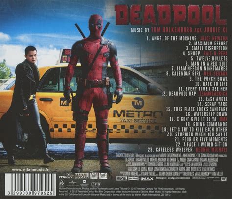 Deadpool Original Motion Picture Soundtrack Junkie Xl