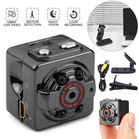 1080p hd mini hidden spy camera motion detection video recorder nanny cam 16g sd ebay