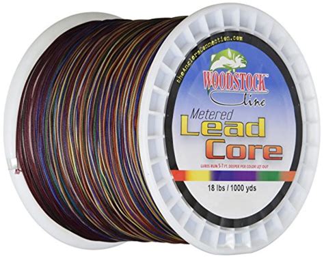 Woodstock 18 Pounds Metered Lead Core Fishing Line Masterbasser