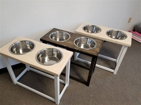 Elevated Dog Bowls For Large Or Extra Large Dog Great Dane Etsy