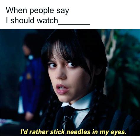 40 Wednesday Addams Memes From The Coolest Netflix Series Bored Panda
