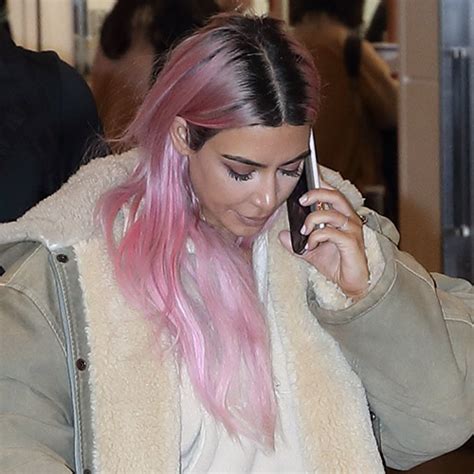 kim kardashian has pink hair here s how brunettes can achieve her mermaid look too shefinds