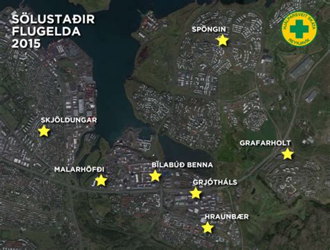 Flugeldasölustaðir Hssr Hjálparsveit Skáta í Reykjavík