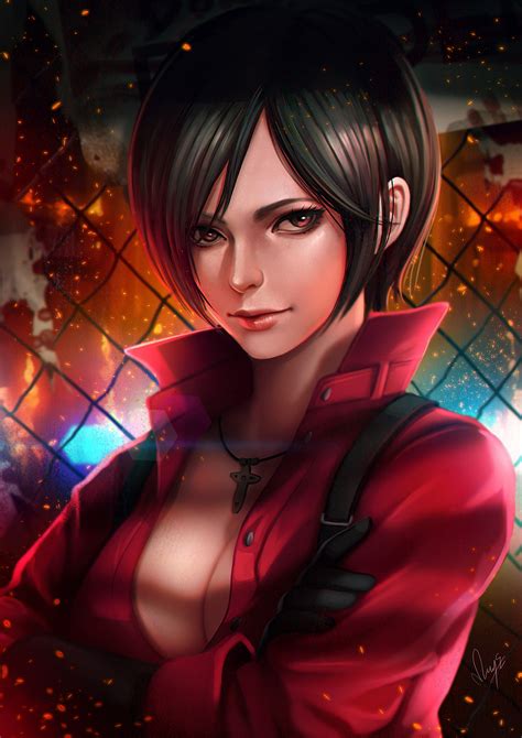 Ada Wong Resident Evil Drawn By Magion Danbooru