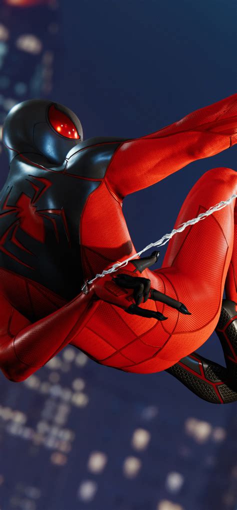 1242x2668 Scarlet Spider Ps4 Game 4k Game Iphone Xs Max Hd 4k