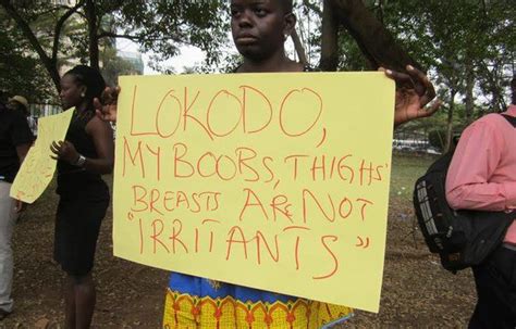 Uganda Miniskirt Ban Police Stop Protest March Bbc News