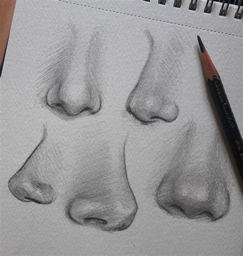 10 Amazing Nose Drawing Tutorials And Ideas Brighter Craft
