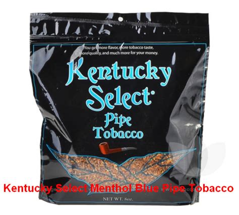 Kentucky Select Menthol Blue Pipe Tobacco