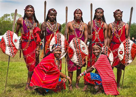 Maasai Tribe Maasai People Maasai Mara National Reserve
