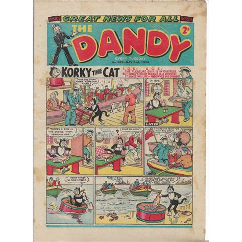 2nd May 1953 Buy Now The Dandy Comic Issue 597