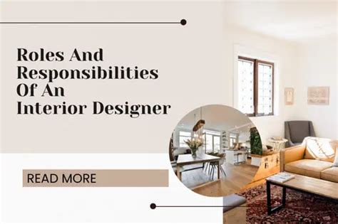 Roles And Responsibilities Of Interior Designer
