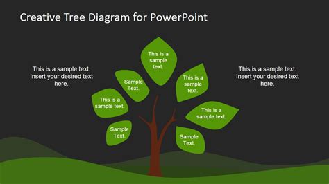 Creative Tree Diagram Powerpoint Template Slidemodel