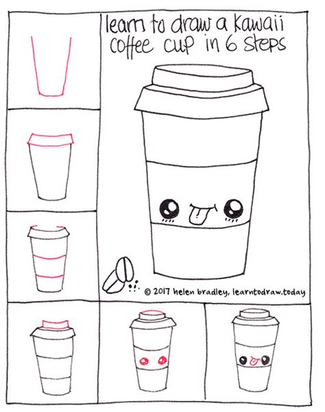 How To Draw A Starbucks Coffee Cup Step By Step Coffee Signatures