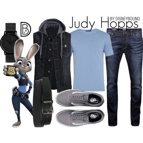 Disneybound Judy Hopps Disneybound Disney Inspired Outfits Disney Bound Outfits