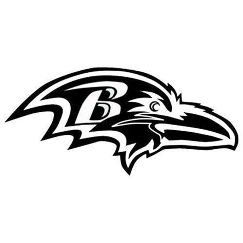 Black And White Ravens Logo Logodix