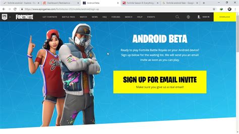 Fortnite Android Release Date Youtube
