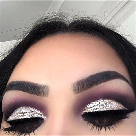 Been Loving The Dramatic Glitter Cut Crease Look Lately