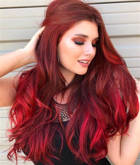 50 New Red Hair Ideas And Red Color Trends For 2024 Hair Adviser Bright Red Hair Long Red