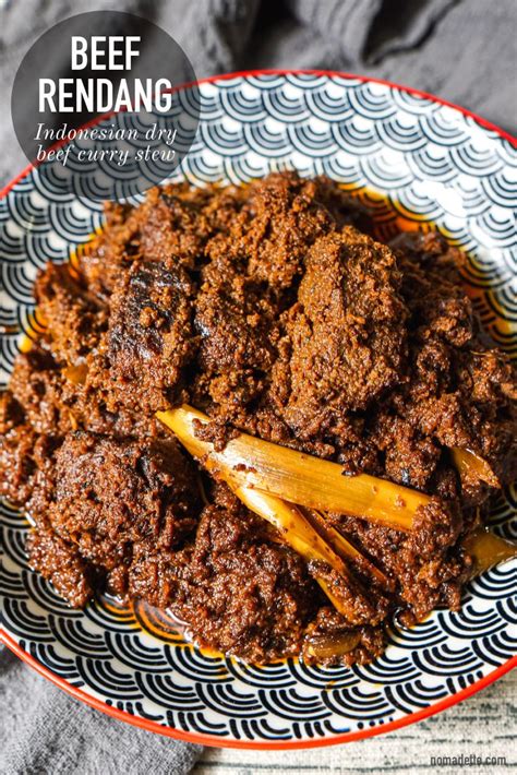 The Best Beef Rendang Recipe Indonesian Slow Cooked Beef Curry Stew