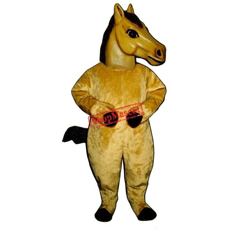 Realistic Horse Mascot Costume