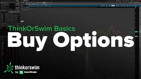 How to invest in stocks & etfs online. ThinkOrSwim Basics Tutorial - How to Buy Options - YouTube