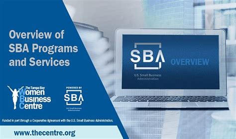 Overview Of Sba Programs And Services January 11 2022 Online Event