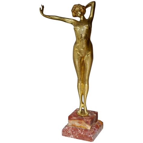 Art Deco Bronze Nude Erotic Female Dancer France 1920 For Sale At 1stdibs