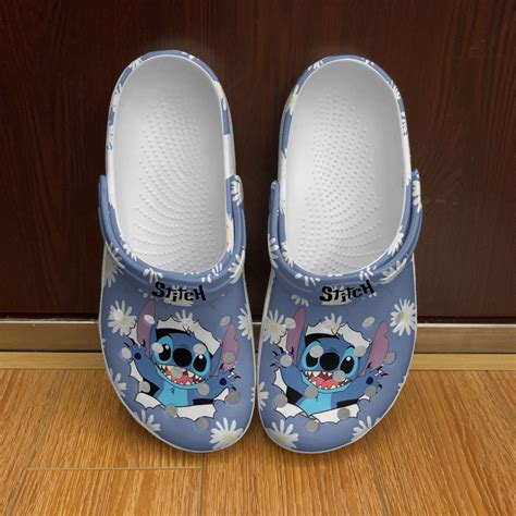Lilo And Stitch Fan Gift Rubber Crocss Crocband Clogs Stitch With