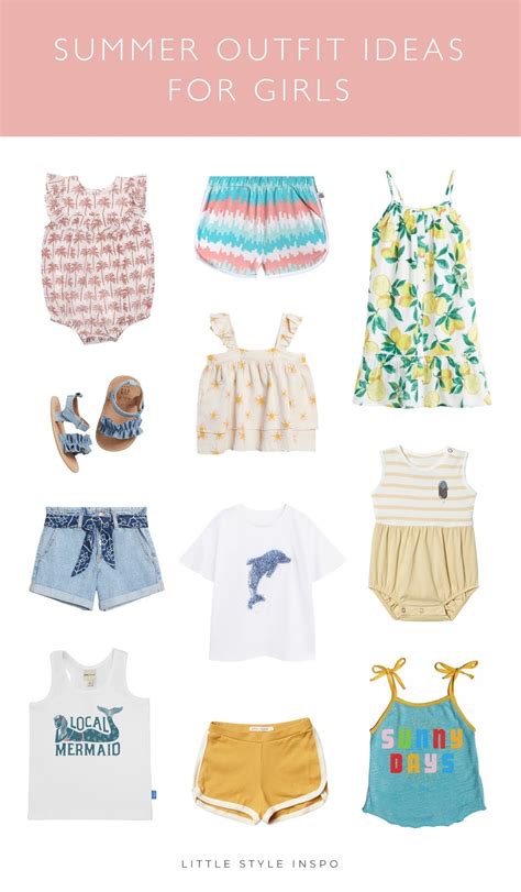 10 Cutest Summer Outfits For Girls Little Style Inspo