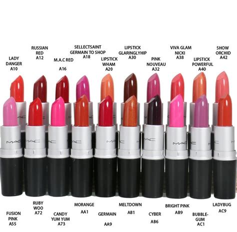 Machut Us On Twitter Mac Lipstick Colors Mac Lipstick Shades